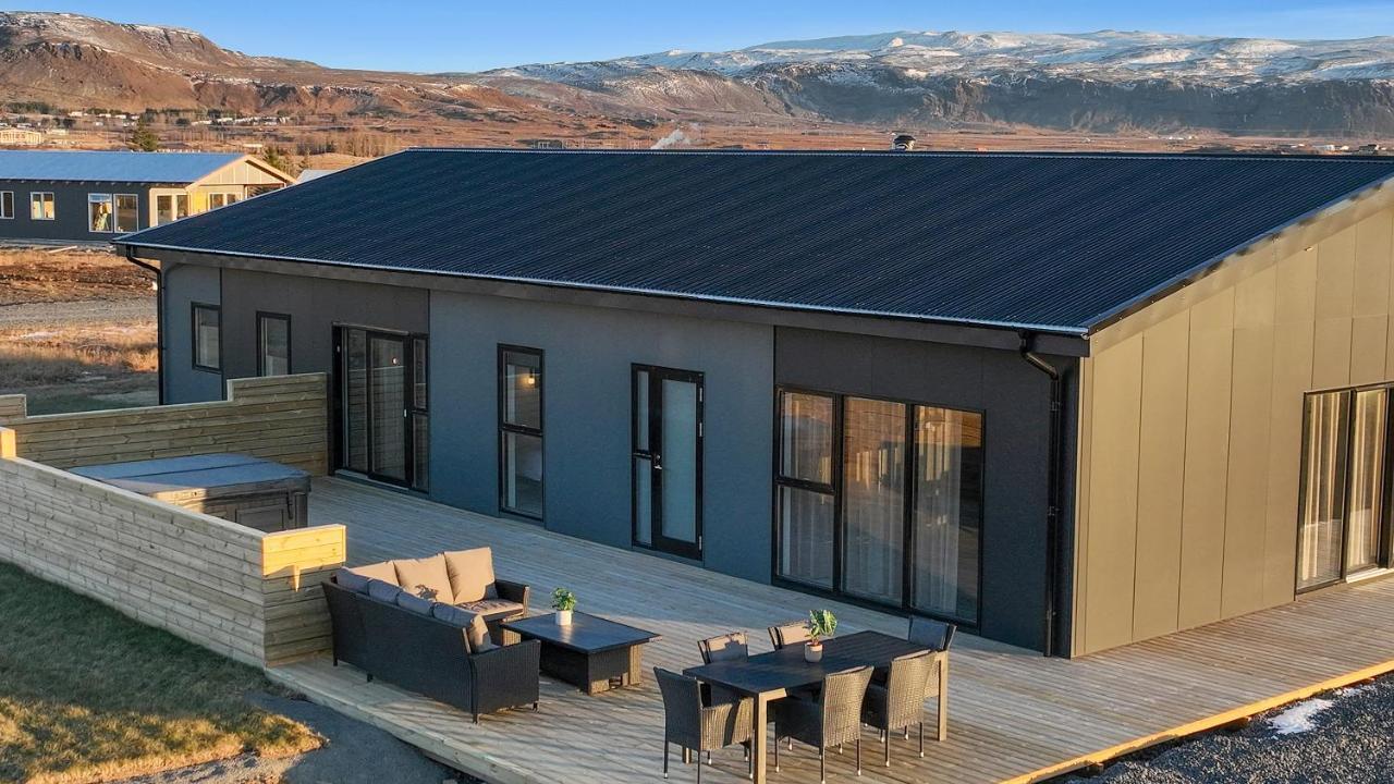 Luxury Villa In The South - Perfect Location Olfus المظهر الخارجي الصورة
